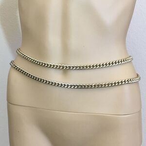Halogen 'Double Swag' Chain Belt (UC3)